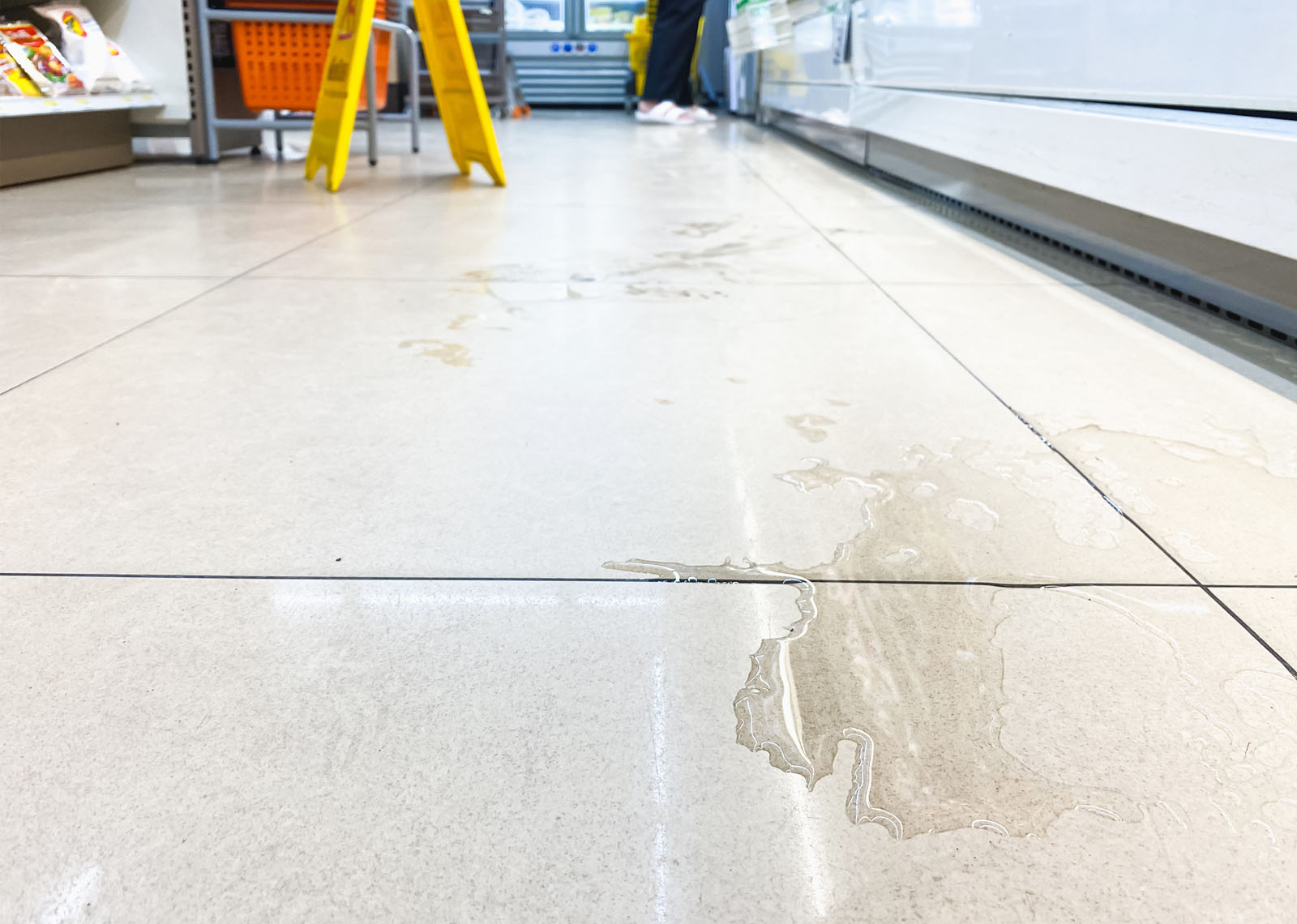 Clean retail spaces for public safety